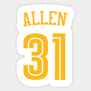 Cleveland Cavaliers 31 Sticker